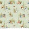 Fabric Riley Blake Green Main Peter Rabbit and Benjamin Bunny by the Quarter Yard CD17250-GREEN